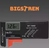 Tester de baterie Bigstren cu display LCD