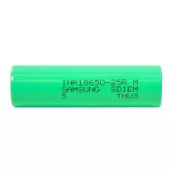 Baterie reîncărcabilă industrială recondiționată INR18650-25R (2000 mAh, 3.7V) - 1 buc - Samsung