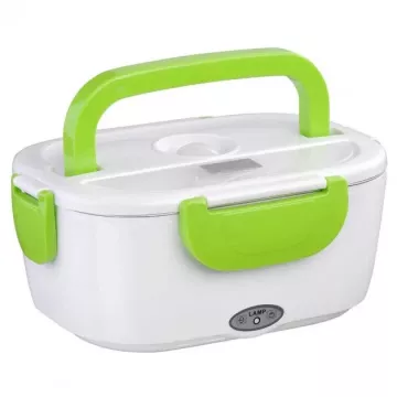 Cutie de încălzire pentru prânz YS-001 / YY-3166 cu sursă de alimentare de 220 V - verde